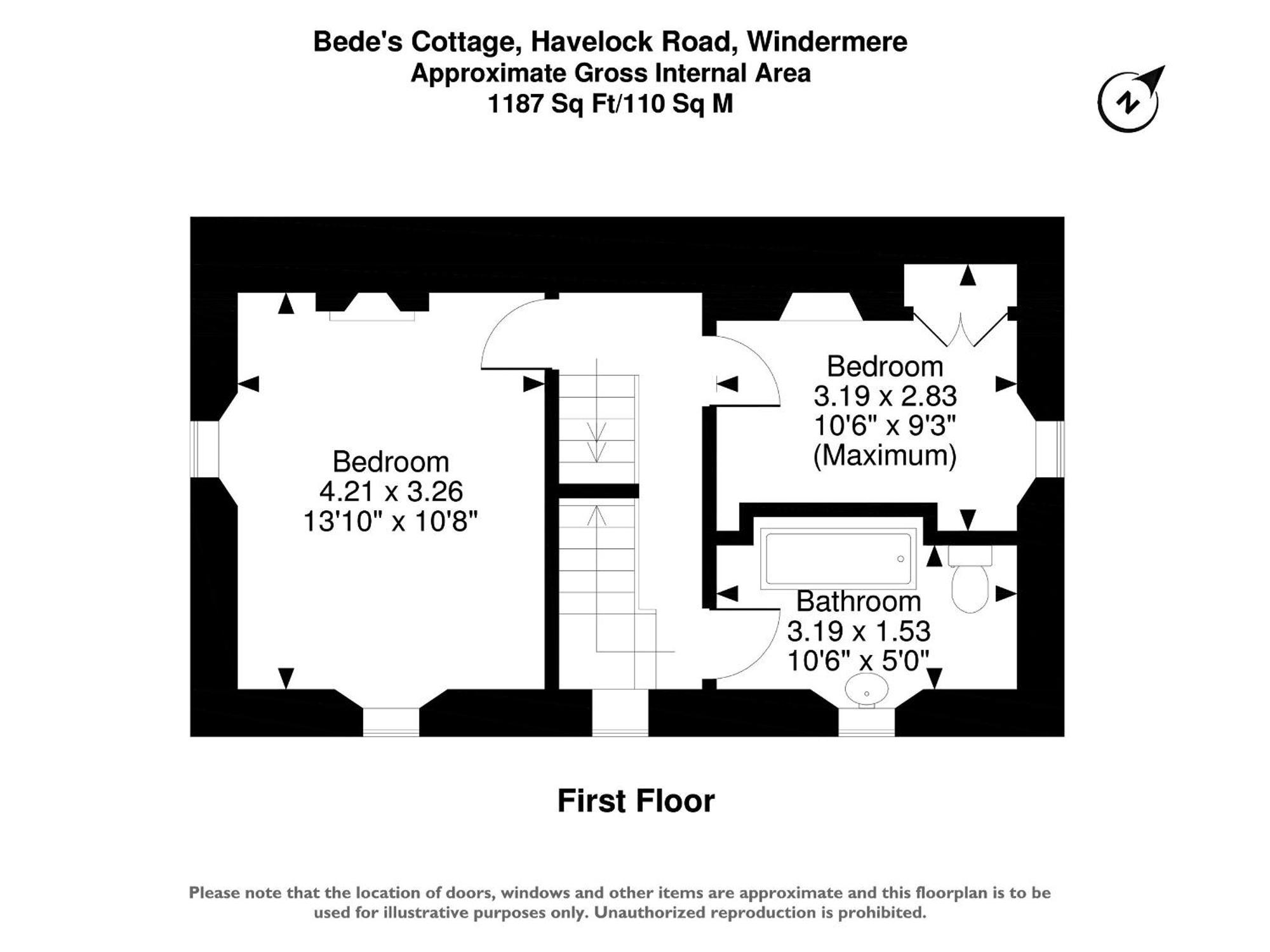 Bedes Cottage Windermere Εξωτερικό φωτογραφία