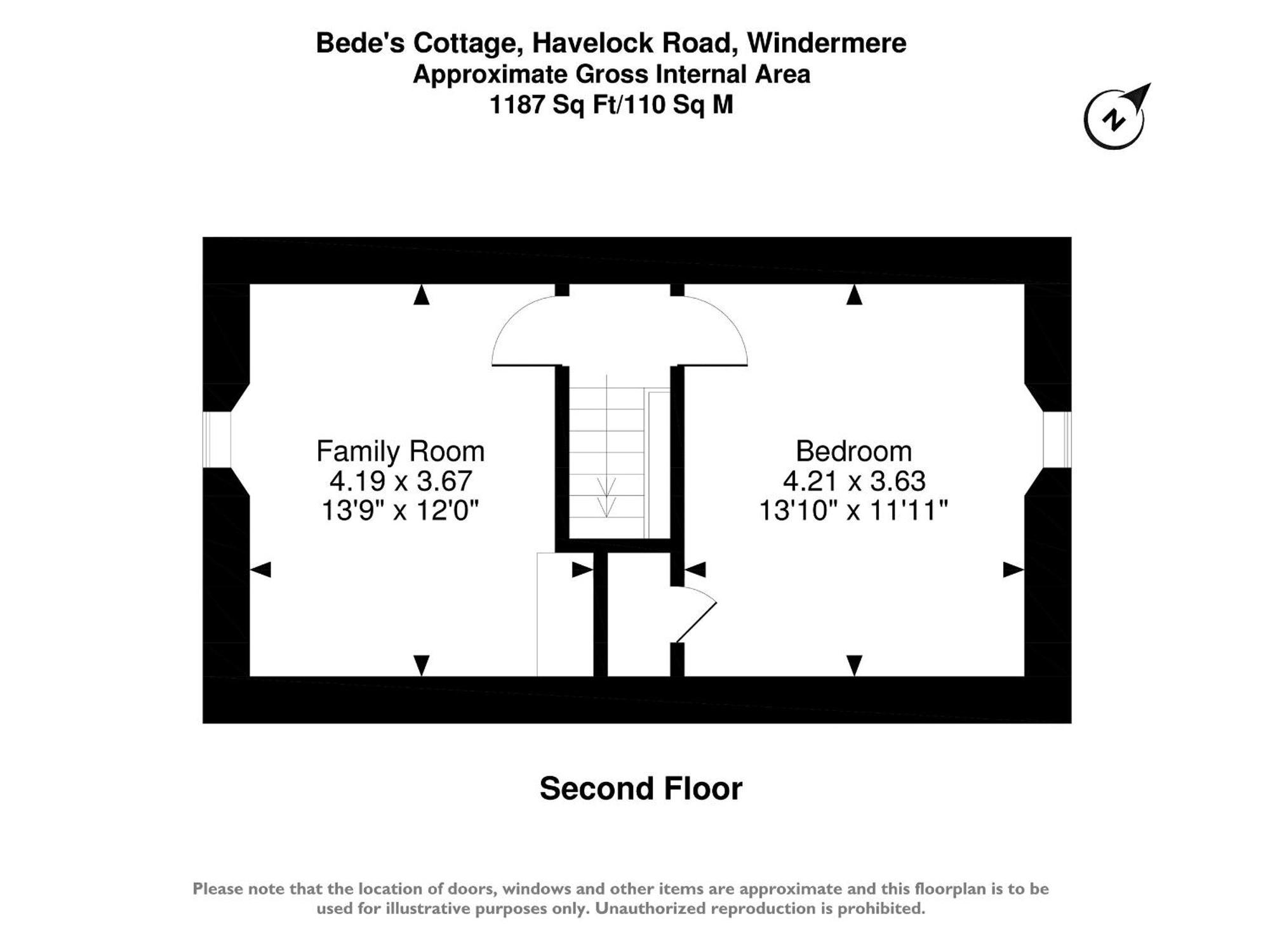 Bedes Cottage Windermere Εξωτερικό φωτογραφία